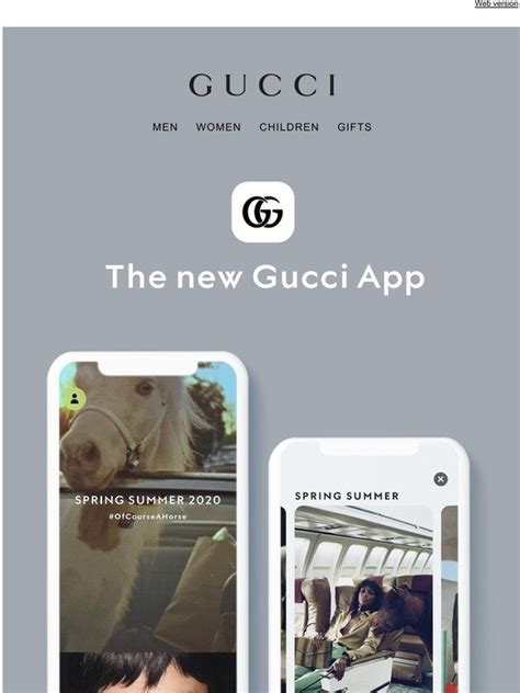 gucci shopping app|gucci app download.